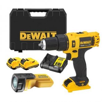 【獨家套裝 - 限量發售】DEWALT 纖巧破牆鑽套裝 DCD716