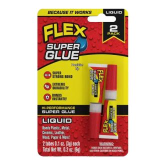 【大匠夫獨家優惠 加購防水膠帶】美國 FLEX SEAL 超強力快速超能膠 液體裝 2x3g SGLIQ2X3