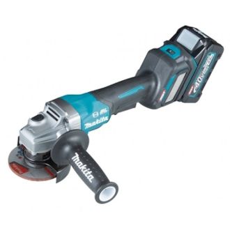 Makita 牧田 GA027GM201 40V 充電角磨機100MM (連4Ah電x2及充電器套裝)