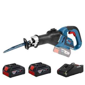 BOSCH 博世 18V 無碳刷重型老虎鋸  GSA 18V-32 (5.0Ah雙電套裝)
