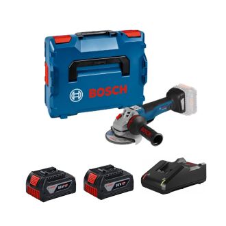 BOSCH 博世 充電式無碳刷磨機 GWS 18V-10 PSC (雙5ah電套裝)