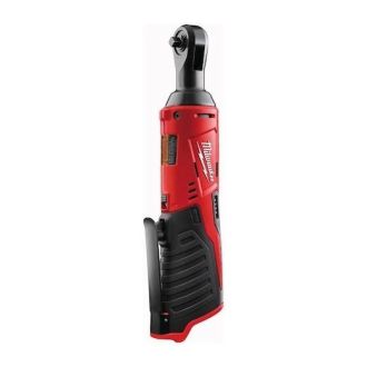 Milwaukee 美沃奇 M12 IR-0B - M12™ 輕巧棘輪扳手 (3/8″) (淨機)