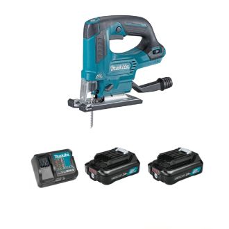 Makita 牧田 JV103DSAJ 12V 充電曲線鋸 (連2Ah電x2及充電器套裝)