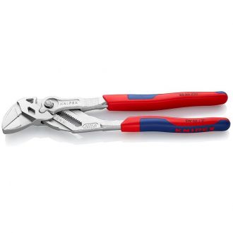 德國 KNIPEX 8605系列 厚膠柄 彈弓快速調校 多用途鉗 (6"/ 7"/ 10" )