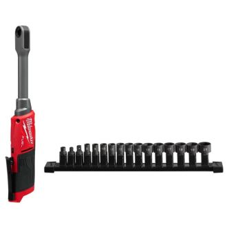 Milwaukee 美沃奇 M12 FPTR-0 - M12 FUEL™ INSIDER™ 無碳刷加長版多功能棘輪扳手 (淨機)