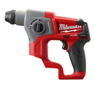 Milwaukee 美沃奇 M12 FUEL™ 無碳刷 SDS-Plus 四坑油壓鑽 (2模式) M12 CH-0C