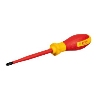 Bosch 博世 絕緣系列 VDE 螺絲批 (PH2 x 125mm) 1600A02NB9