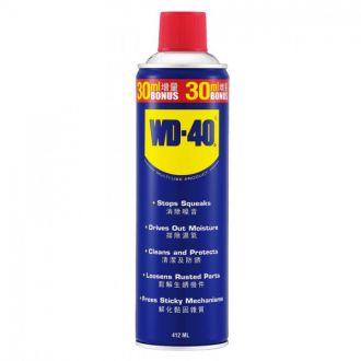 WD-40 萬能防銹潤滑劑 412ml (加送裝) WD85024