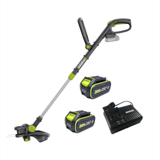 WORX WD163.1 20V鋰電割草機 (4.0Ah電池) 無線輕便割草