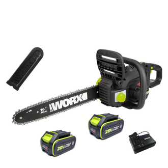 WORX WD384 40V 無刷鋰電鏈鋸 高效切割 香港適用
