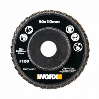 Worx 威克士 50mm #120 砂光碟 (5件裝) WA7261