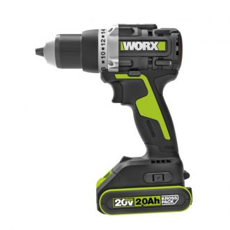 Worx 威克士 20V 無刷雙速電鑽 2.0Ah套裝 WU186