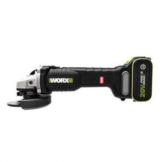 WORX 威克士 20V 4" 三段鋰電無刷調速角磨機4.0Ah鋰電套裝 WU808.1