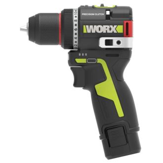 Worx 威克士 第三代 12V 迷你智能電批 2.0Ah鋰電套裝 WU135