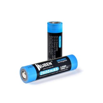 Wuben ABE2600C 18650 2600毫安 鋰電池 (單顆包裝)