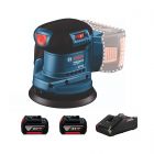 BOSCH 博世 18V 偏心砂磨機 4.0Ah雙電套裝 GEX 185-LI PROFESSIONAL