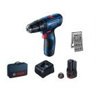 【獨家套裝】BOSCH 博世 12V 充電式衝擊鑽 單2.0Ah鋰電套裝 GSB 120-LI single battery