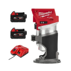 Milwaukee 美沃奇 M18 FTR-0X0-202 - M18 FUEL™ 無碳刷修邊機 (4.0Ah電池 x 2 及充電器套裝)