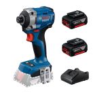 BOSCH 博世 18V 無碳刷衝擊電批 GDR 18V-215 (3.0Ah 雙電套裝)