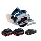 BOSCH 博世 18V 充電式圓鋸機 GKS 185-LI (5.0Ah雙電套裝)