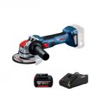 【香港行貨首發】BOSCH 博世 18V  X-LOCK 充電式磨機 GWX 180-LI （4.0Ah單電套裝）（5“／125mm）