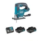 Makita 牧田 JV103DSAJ 12V 充電曲線鋸  (連2Ah電x2及充電器套裝)