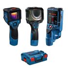 【獨家測量套裝】BOSCH 博世 專業檢測套裝（D-tect 200c 牆體探測+ GTC 450-13 熱能探測+ GIC 5-27 C管道檢測） 