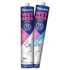 【原箱優惠】Selleys 犀利牌 Wet Area 防霉中性玻璃膠 300G (12支)