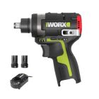 WORX 威克士 WU132T 12V 無碳刷兩用衝擊電批/電卜 (2.0Ah電池 x 2 + 充電器)