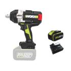 WORX 威克士 1700牛頓米無刷衝擊扳手 (6分頭) WU273.6（6.0Ah單電套裝)